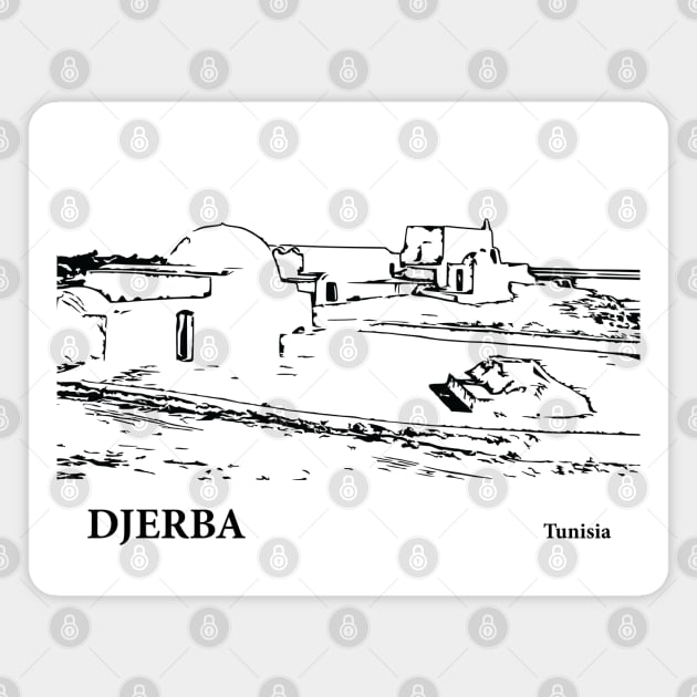 Djerba Tunisia Magnet by Lakeric